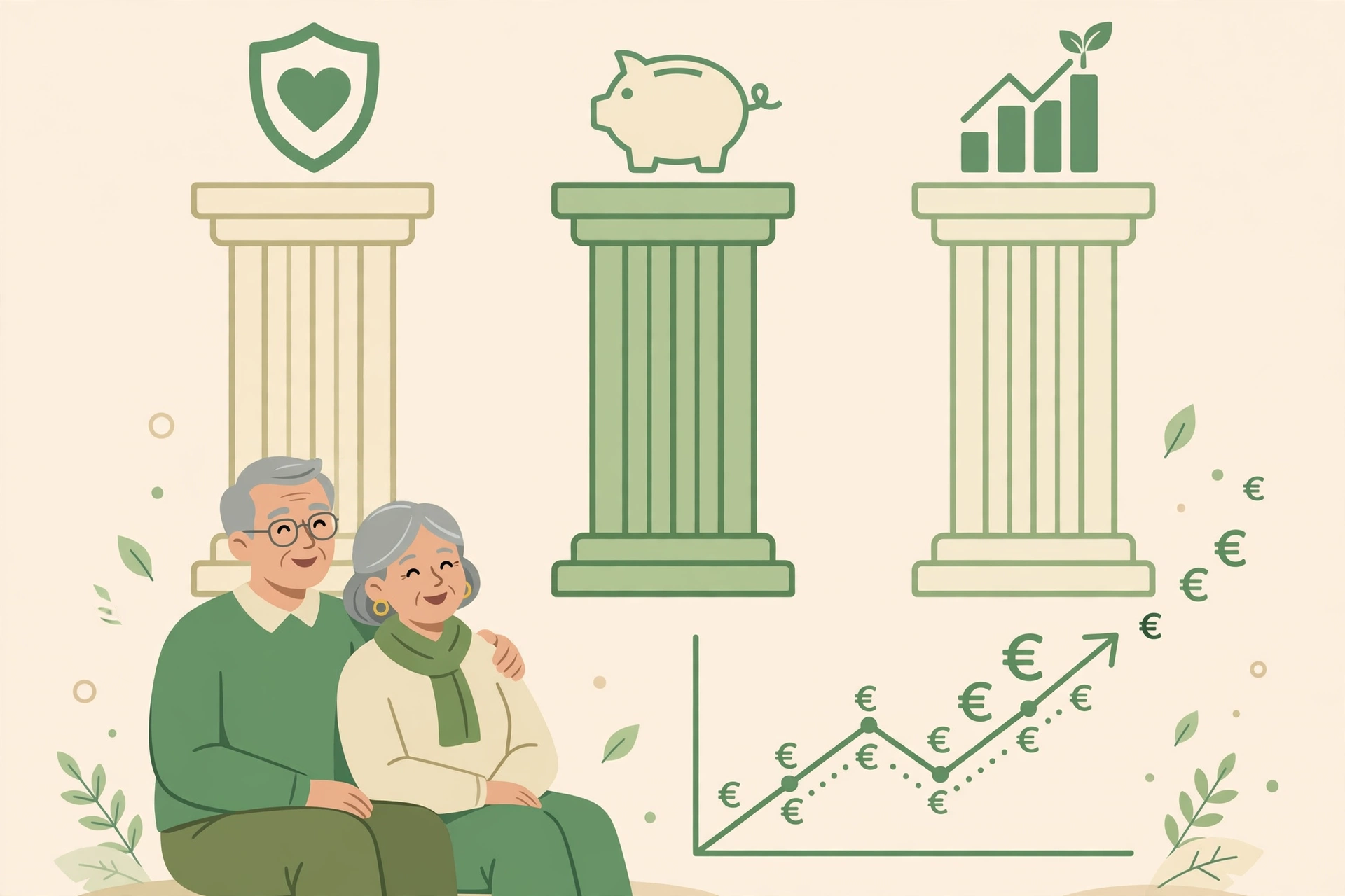 How Pensions Work in Europe: The Three-Pillar System Explained